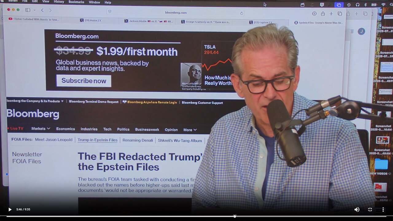 Trump's name redacted by FBI in the Epstein Files▮The Jimmy Dore Show