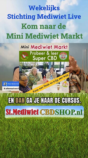 Kom naar de Mini Mediwiet Markt