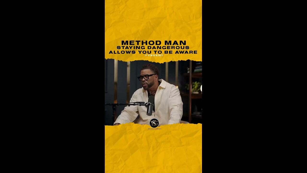 @methodmanofficial Staying dangerous allows you to be aware