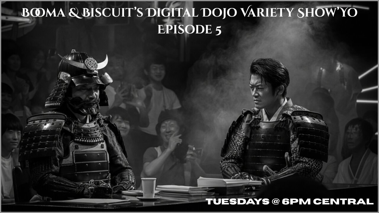 Booma & Biscuit’s Digital Dojo Variety Show’Yo! Ep. 5 w/ Special Guest ~ "Shoeless Joseph" on June 3rd, 2025!