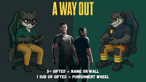 VS DATE NIGHT | A WAY OUT SUB = WHEEL OF PUNISHMENT