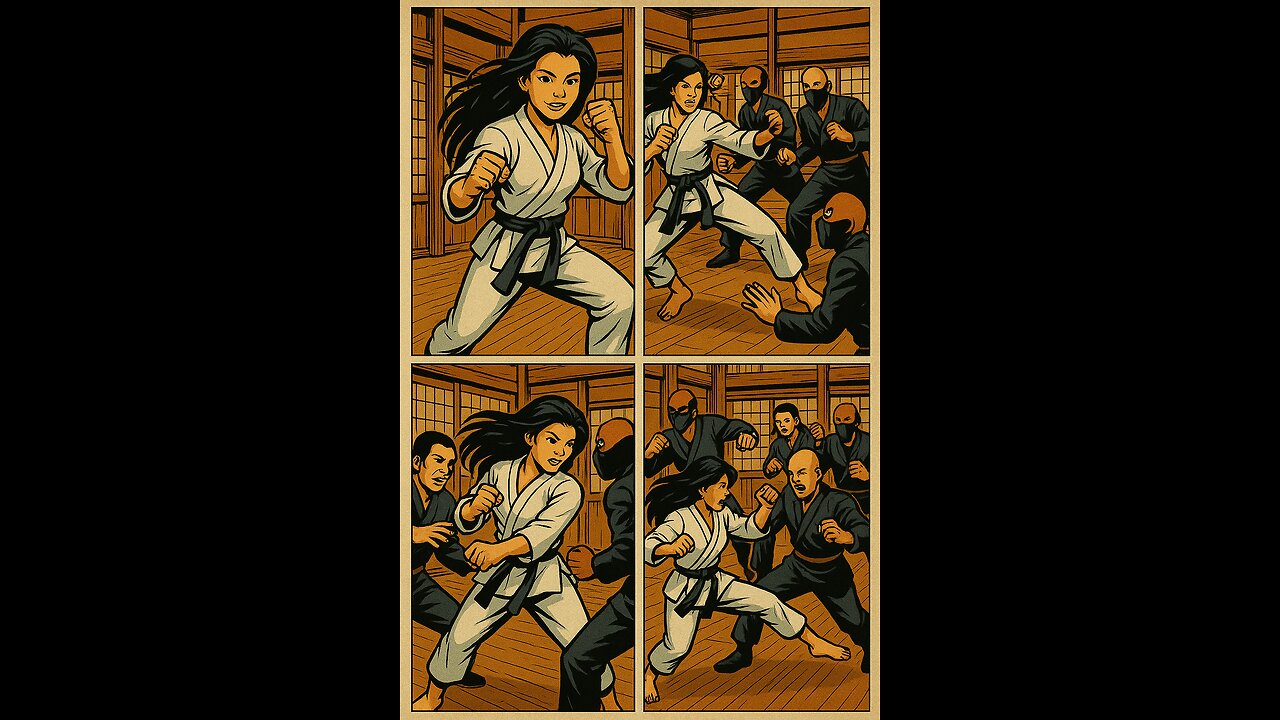 Cross kick Studio Films Kelly HU Moore Warrior Part 3