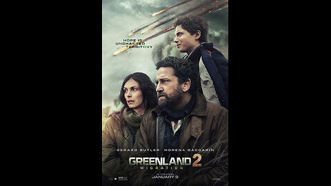 Official Trailer 2 - Greenland 2: Migration - 2026 - Gerard Butler, Morena Baccarin