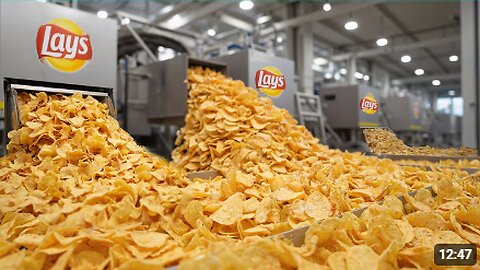 How Lay's Potato Chips Are Made In Factory