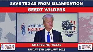 Save Texas from Islamization - Geert Wilders