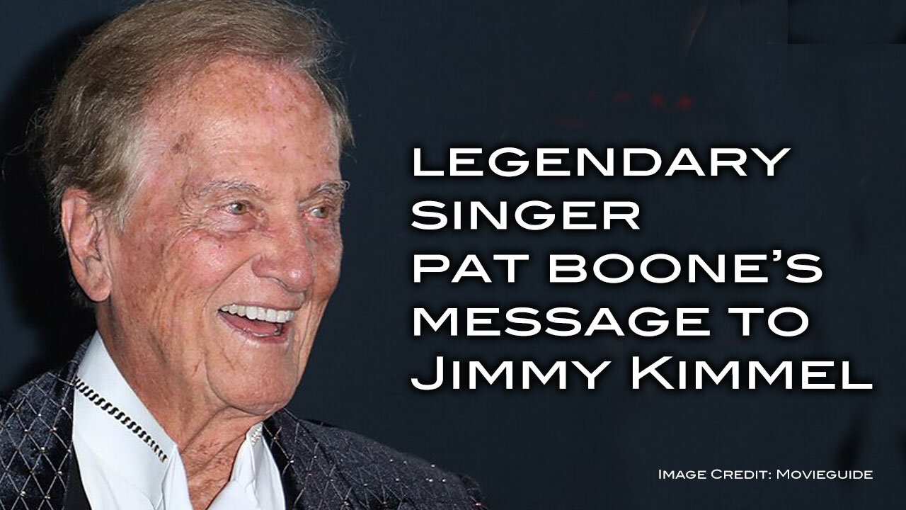 Lengendary Singer Pat Boone's Message To Jimmy Kimmel