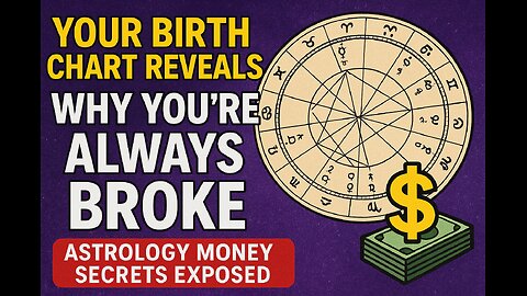 Your Birth Chart Reveals Why You're Always Broke (Astrology Money Secrets Exposed)