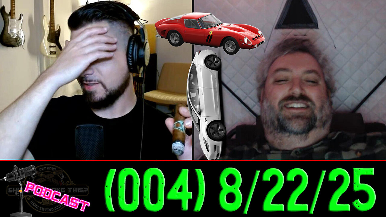 SHOULD I SMOKE THIS PODCAST (004): Modern Car Design VS The Classics, Las Calaveras, Cracker Barrel