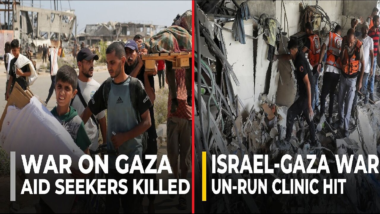 Aid Seekers Killed & UN-Run Clinic Hit