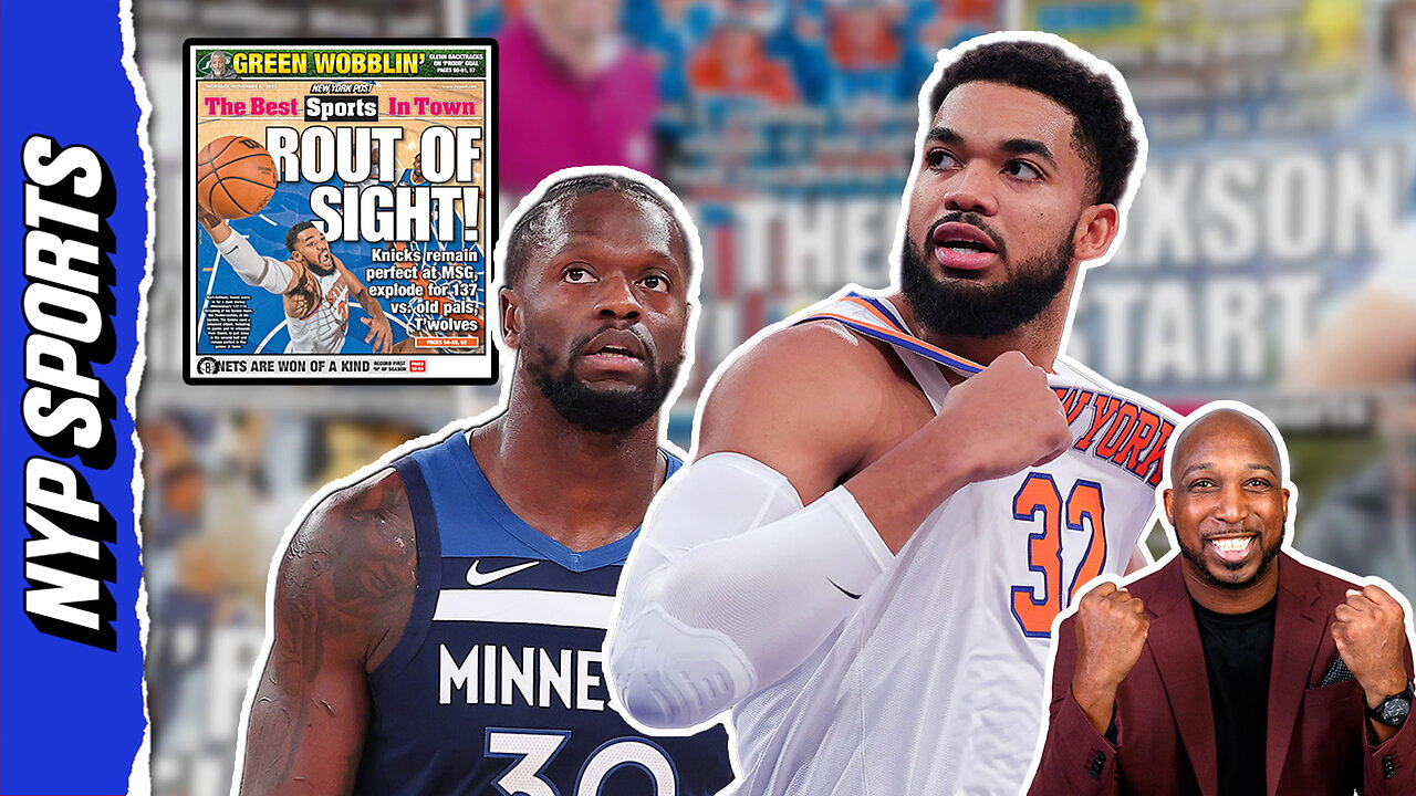 Knicks trounce T'Wolves in season's best win so far | Back Page Banter