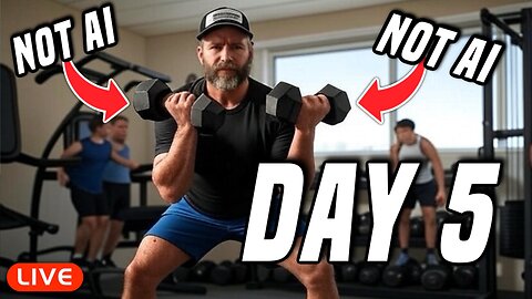 🔴LIVE - Workout with Fox - Day 5