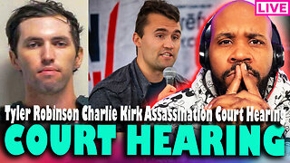 COURT HEARING! Tyler Robinson Charlie Kirk Assassination Court Hearing LIVE