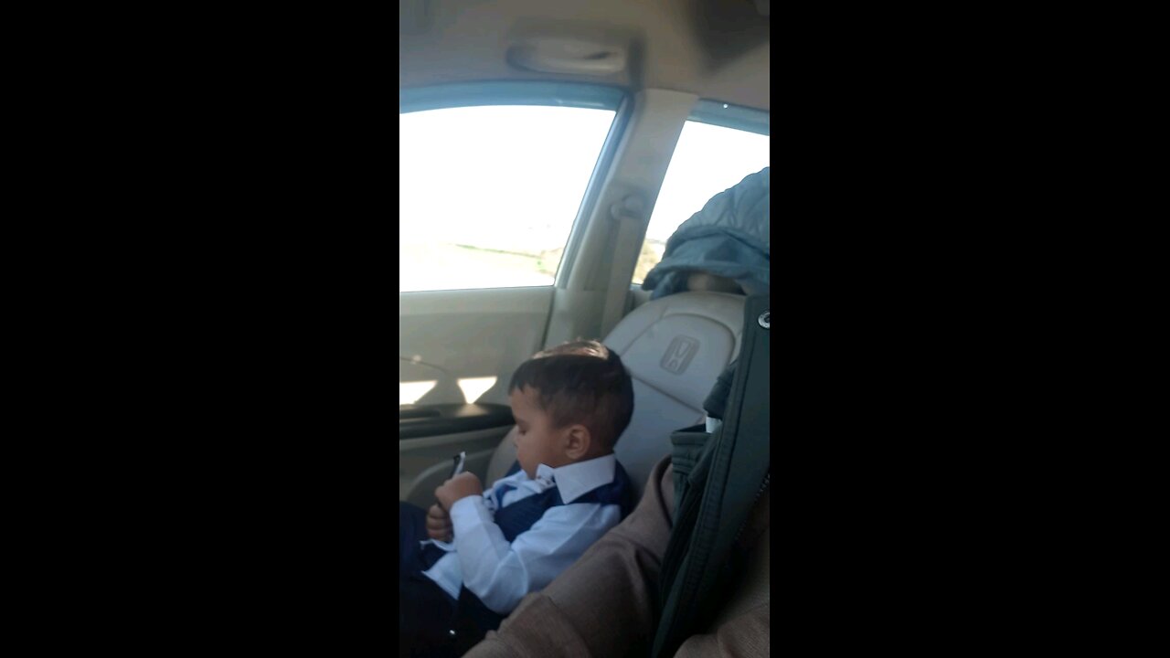 going back from airport