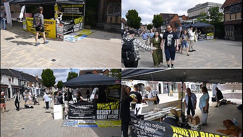 British Lions for Freedom: Glitch in the Matrix Tour – Stratford upon Avon. Resist the Great Reset.