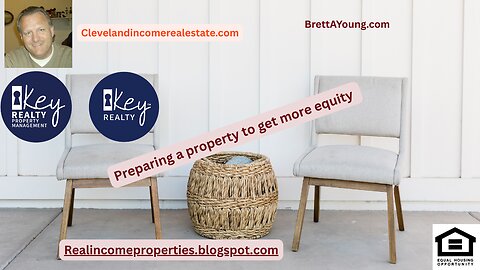 Preparing a property to get more equity
