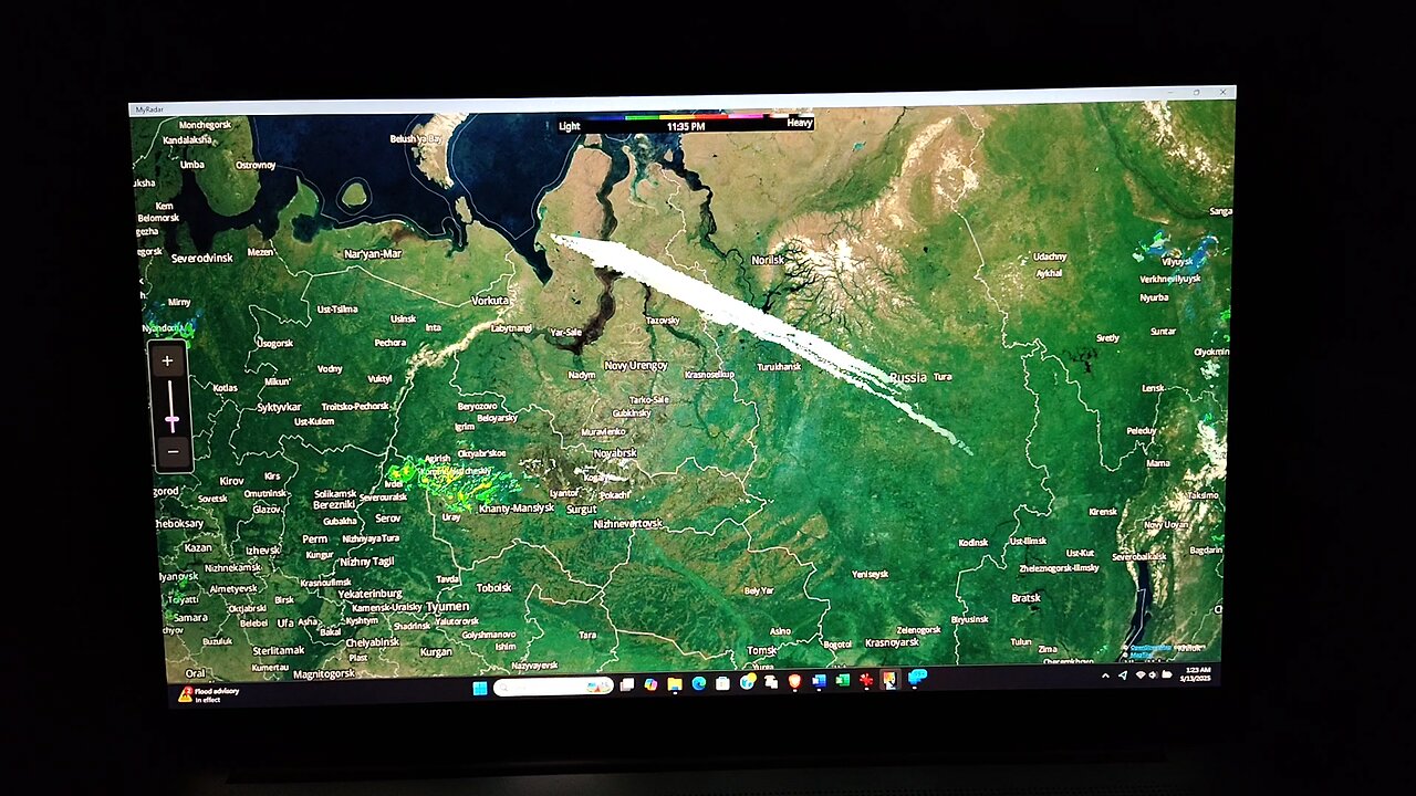 Strange anomaly reverses course