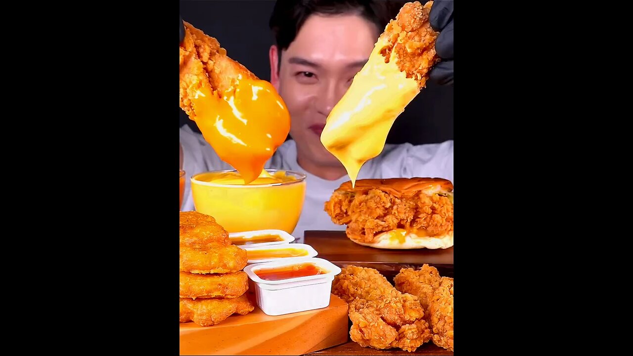 Fried chicken, chicken burgers