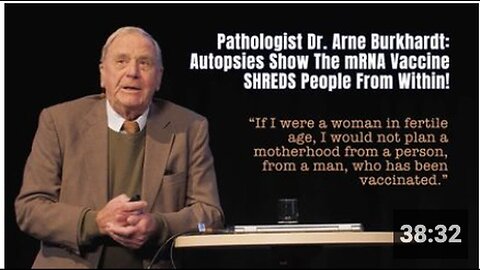 "Autopsies Reveal mRNA Vaccine 'Shreds' People from Within, Says Pathologist Dr. Arne Burkhardt"