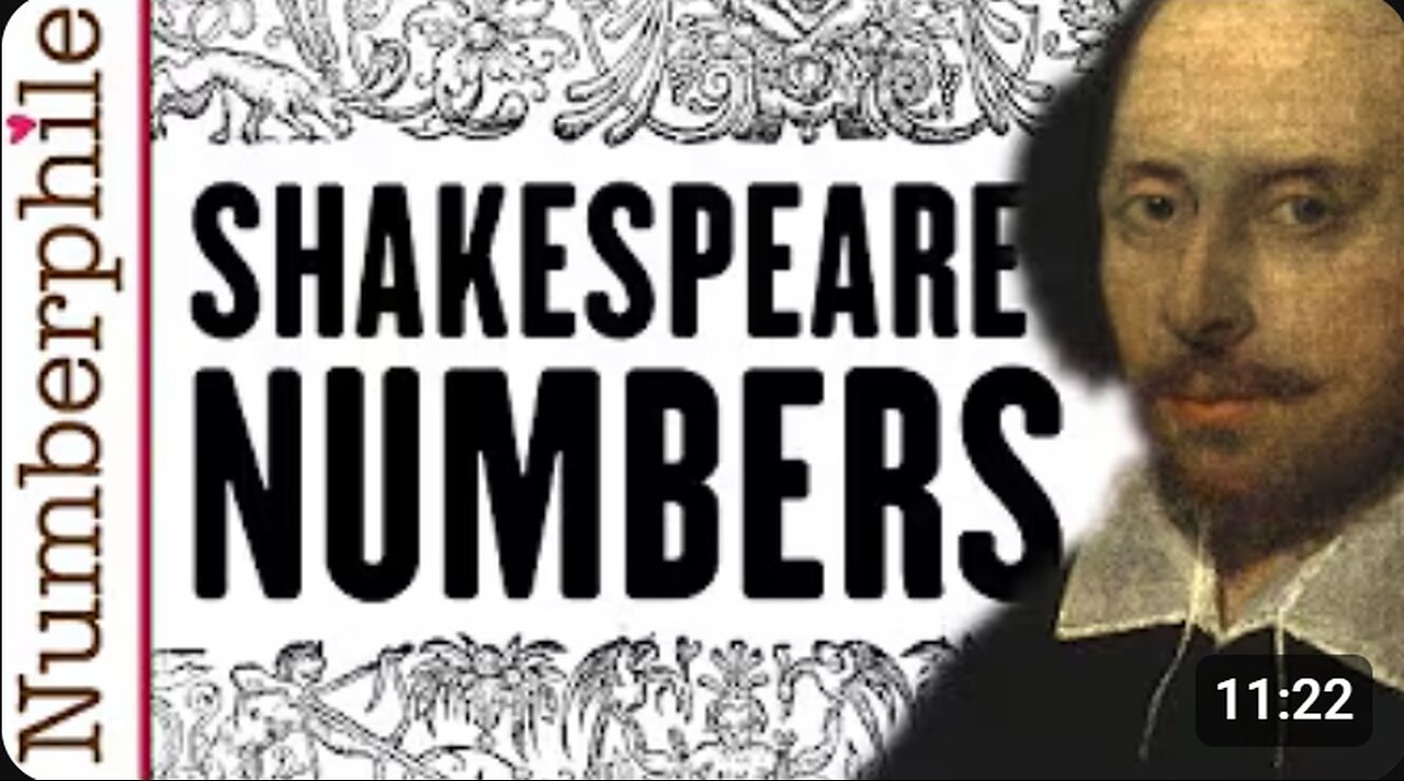 "📜 Shakespeare, Numbers & Secret Codes: Exploring Chronograms | Numberphile 🔢✨"