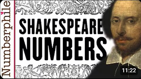 "📜 Shakespeare, Numbers & Secret Codes: Exploring Chronograms | Numberphile 🔢✨"