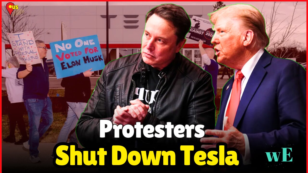 Elon Musk Under Fire: Protesters Demand End to Political Influence - WorldEye