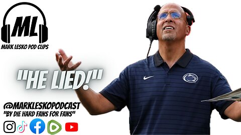 James Franklin's weird College gameday interview and other college football news #collegefootball
