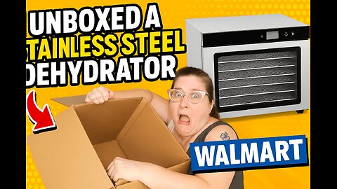Finally Got a Dehydrator! ...Then THIS Happened (Unboxing Gone Wrong!)