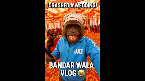 Uninvited Monkey Crashes Wedding! 🐒🎉 | Funniest Viral Moment Caught on Camera