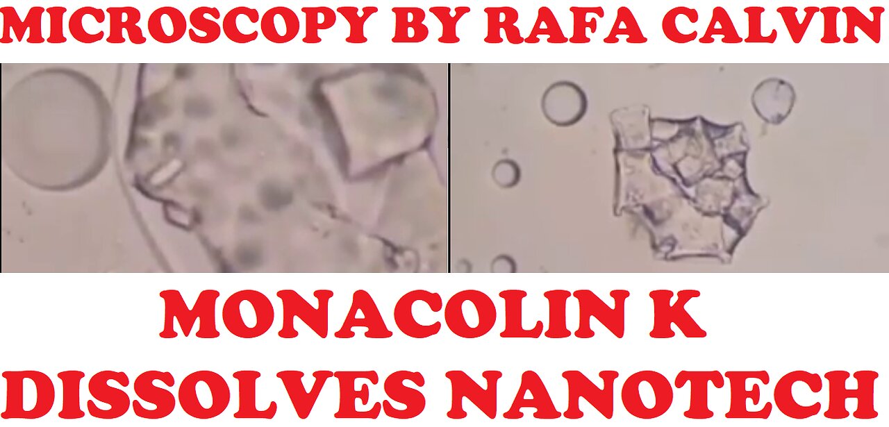 RED RICE YEAST (Monacolin K) DESTROYS NANOTECH!