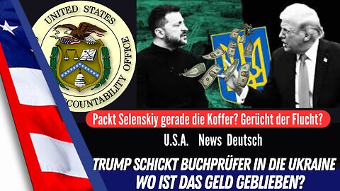 Trump deckt Skandal auf: Wo sind die 300 Milliarden Dollar für die Ukraine? Will Selenskiy flüchten?