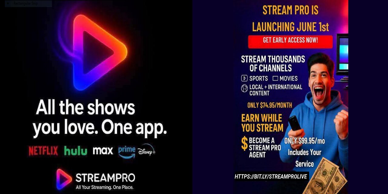Ready for The Streaming Revolution? It's here NOW, Stream Pro Live