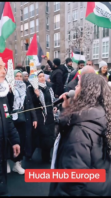 Solidarity from Berlin Germany #germans #citizens #germany #march #christmax #peace #viral #trending