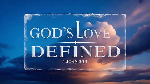 DIVE INTO the Astonishing Secret of 1 John 3:16!