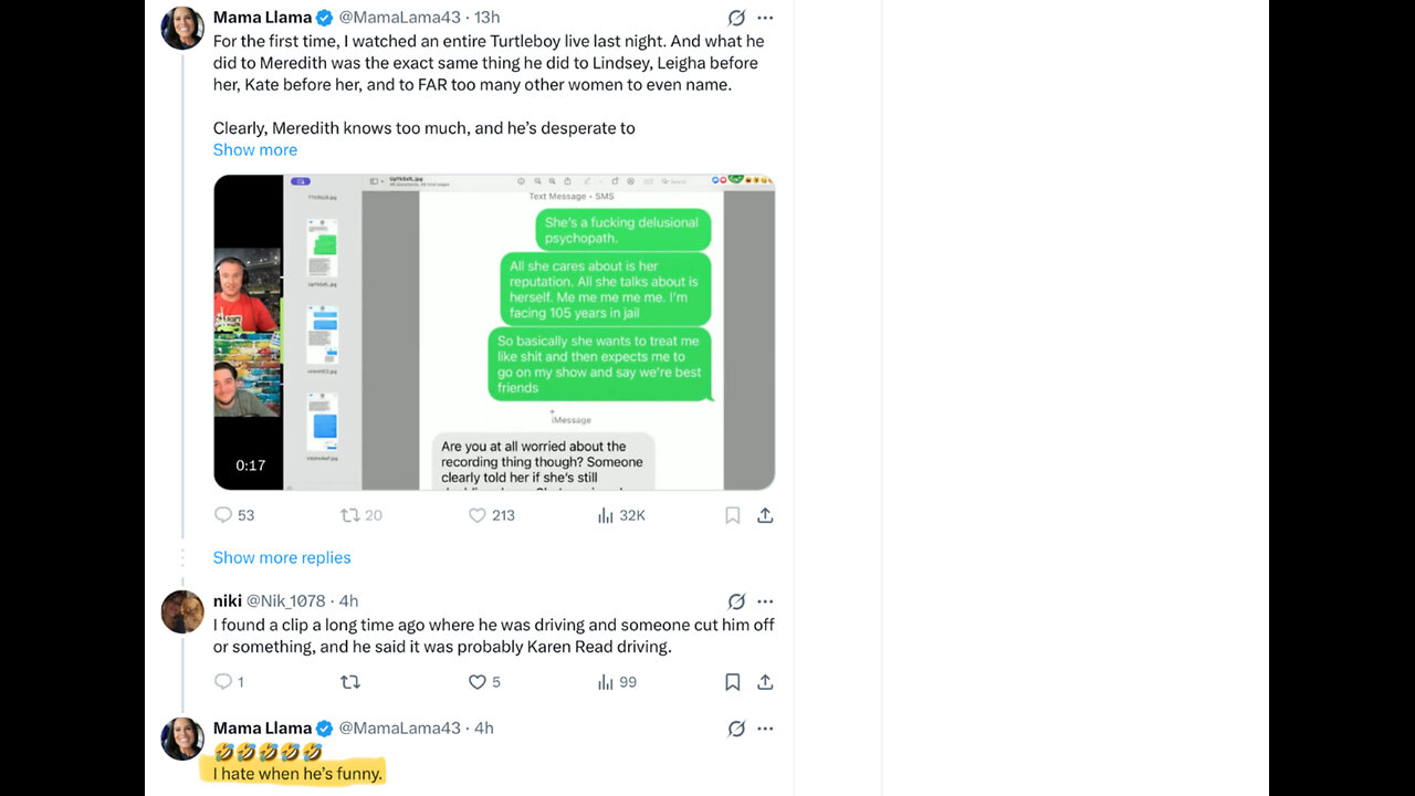 Kerry Llama ~ “I hate when he’s funny” On Sexual Deviant Aidan Turtleboy Kearney