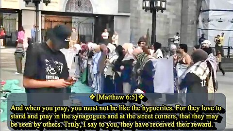 Jihad in Canada: A Group of Antichrist Muslims Polluting The Iconic Montreal Cathedral With Demons