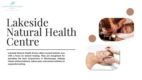 Restore Wellness Naturally at Lakeside Health Centre
