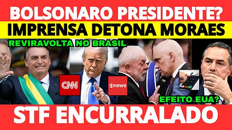 URGENTE! Velha Imprensa ABANDONA STF e DETONA MORAES! BOLSONARO PRESIDENTE? REVIRAVOLTA TOTAL!