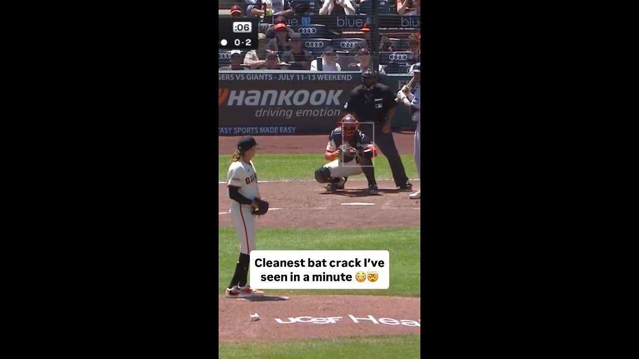 Cleeeean bat crack😂👀