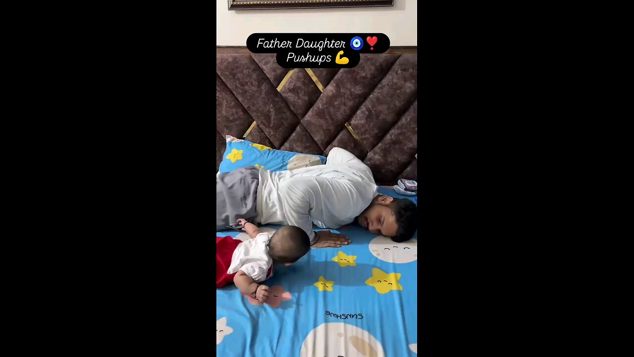 पुशअप पापा के साथ