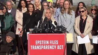 Congressional Push for Epstein Files Transparency: Greene, Massie, and Survivors Demand Justice - November 18, 2025