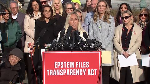 Congressional Push for Epstein Files Transparency: Greene, Massie, and Survivors Demand Justice - November 18, 2025