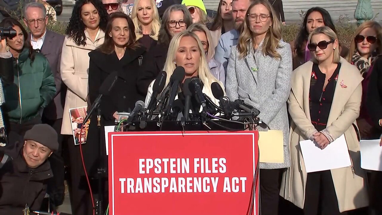 Congressional Push for Epstein Files Transparency: Greene, Massie, and Survivors Demand Justice - November 18, 2025