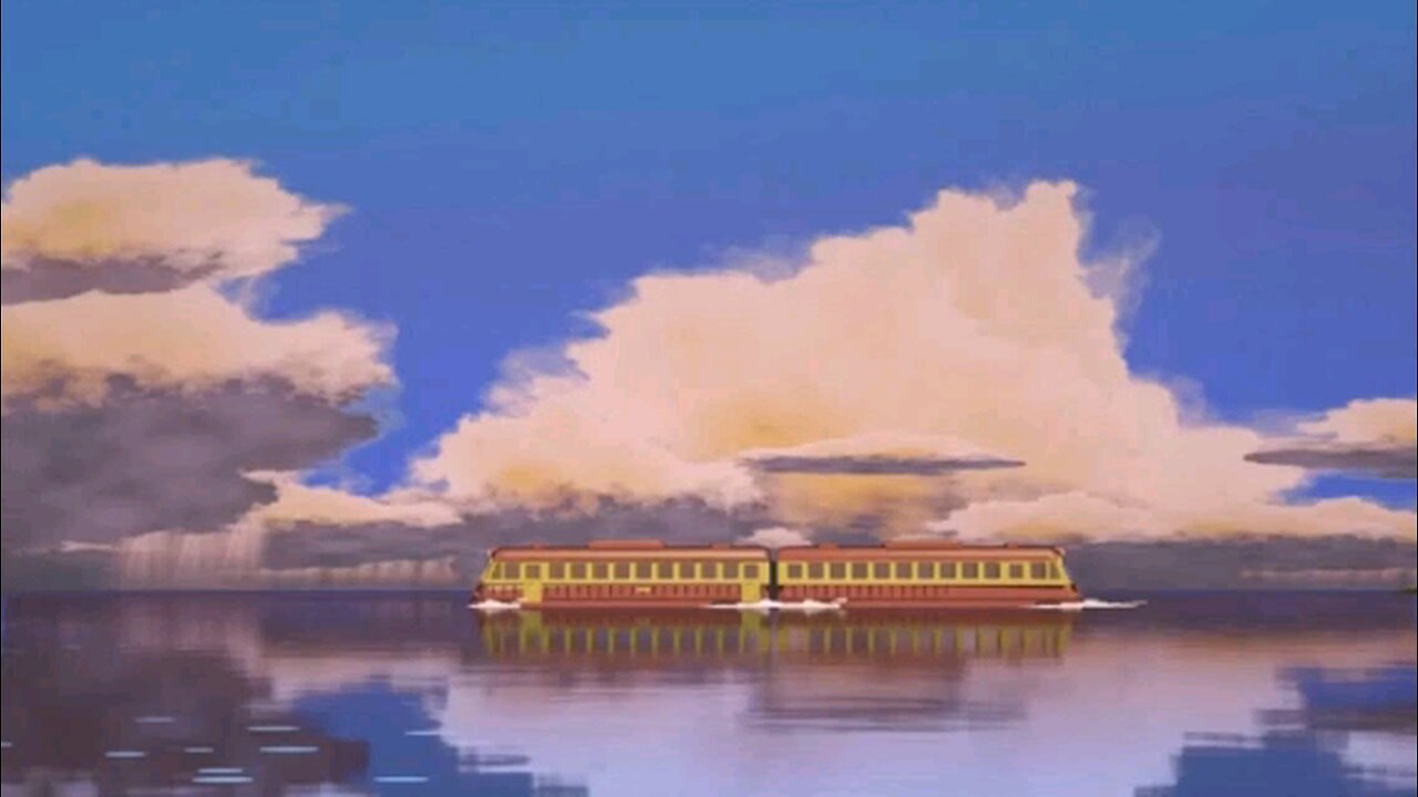 relaxing long 30 minute train loop+relaxing music🚆✨️