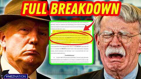 🚨BREAKING: John Bolton Indicted on 18 Counts & It’s UGLY! (FULL BREAKDOWN)