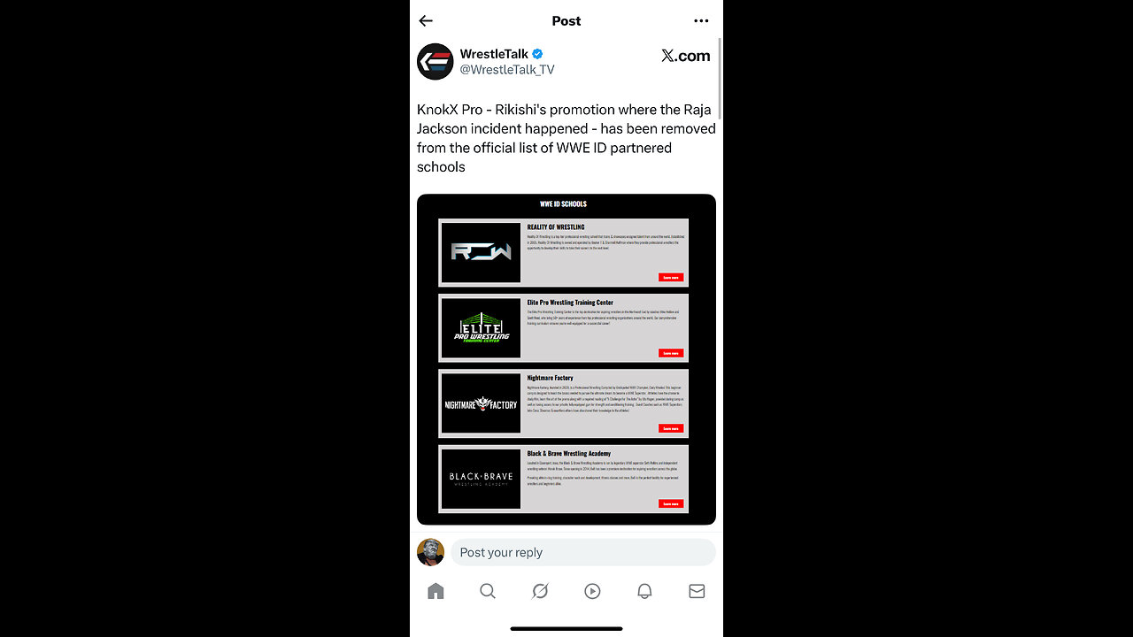 WWE Cuts Ties with KnokX Pro – But Are They to Blame? #shorts