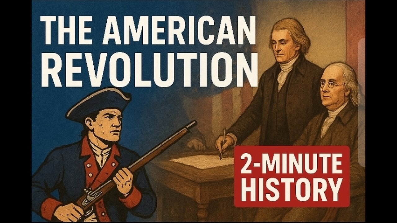 The American Revolution Explained in 2 Minutes | U.S. History”