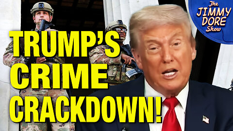 Trump FLOODS DC Streets With Cops, Feds & Troops