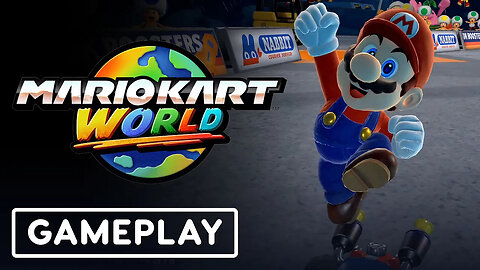 Mario Kart World Grand Prix Switch 2 Gameplay - Nintendo Treehouse - Live