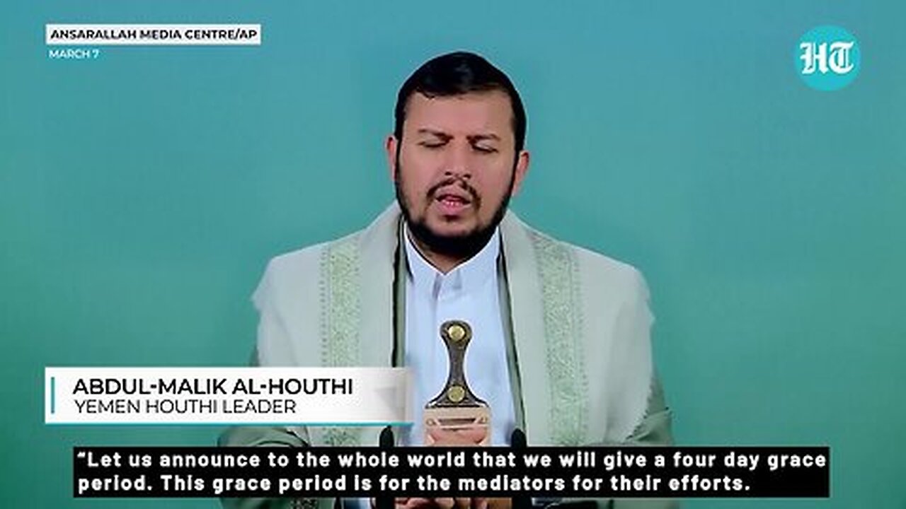 On Cam_ Houthis Announce War On Israel With ‘Immediate Effect’ After Gaza Aid Deadline Expires