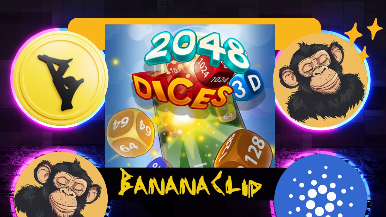 2048 Dices 3D - Epic Gameplay on Bananaclip.io! | Unlock All the Dice Combinations
